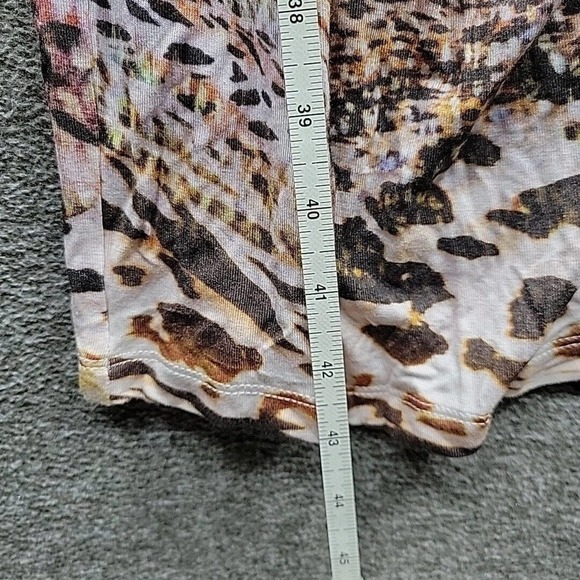 Atelier Dress Women's Large Animal Print Mock Wrap NWT (MSRP $138) - Picture 8 of 12